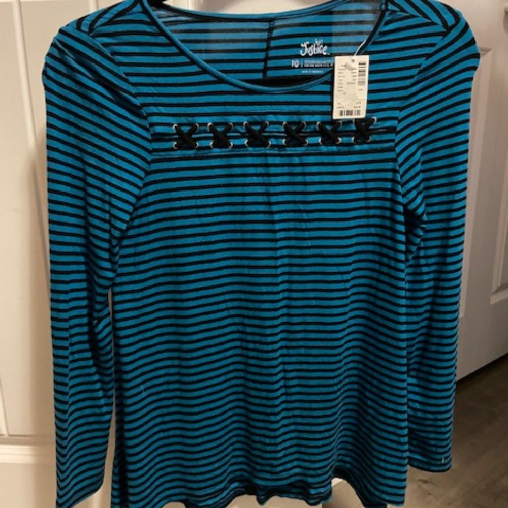 Justice Long Sleeve Top, Girls Size 10